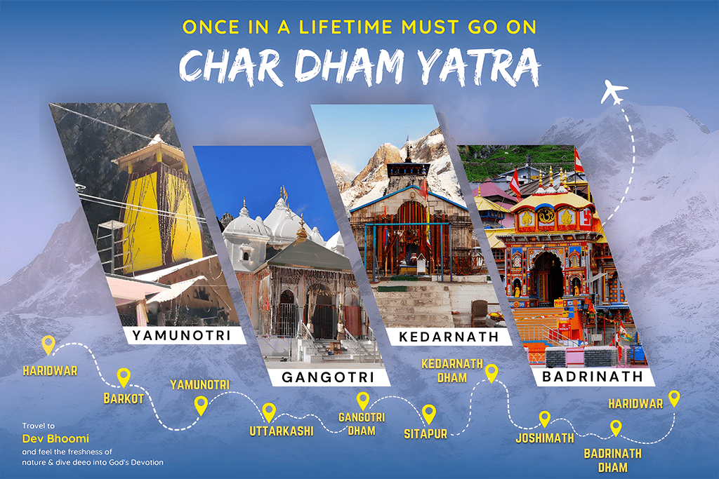 Char Dham Yatra package - chaukhamba travels